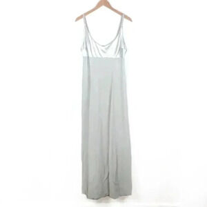 Caché 90s Inspired Silky Taupe Gown